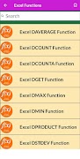 برنامه‌نما For Excel Course Offline عکس از صفحه