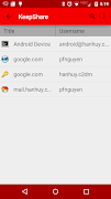 KeepShare for KeePass screenshot 2
