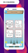 MG Coloring Game screenshot 2