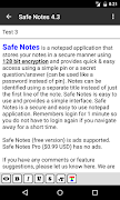 Safe Notes is a secure notepad capture d'écran 7