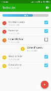 To-do List with Progress bar capture d'écran 2