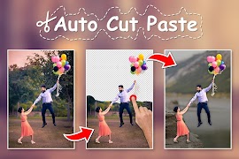 برنامهنما Auto Cut Paste Photo - Photo Cut-Paste عکس از صفحه