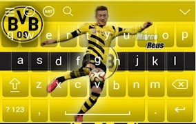 Marco Reus Theme Keyboard imagem de tela 4