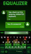 Equalizer Animated Keyboard Ekran Görüntüsü 2