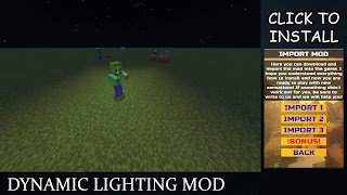 Dynamic Lighting Mod For MCPE ภาพหน้าจอ 1