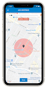 برنامه‌نما Flutter UI Kit - GPS Tracking عکس از صفحه