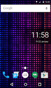 برنامه‌نما Digital Rain Animated Keyboard عکس از صفحه