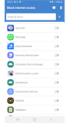 Block internet access Ekran Görüntüsü 1