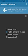 Bluetooth Visibility Fix پوسٹر