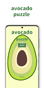 پوستر puzzle avocado