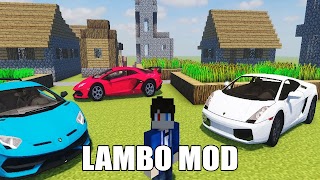 Lamborghini Mod Minecraft PE captura de pantalla 6
