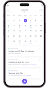 Calendar App تصوير الشاشة 2
