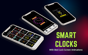 Lock Screen Smart Night Clock स्क्रीनशॉट 4