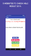 Hslc 2020 Result App Cartaz