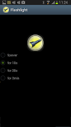 برنامه‌نما Timed Flashlight+ عکس از صفحه