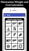 Fabrication Weight & Cost Calc โปสเตอร์