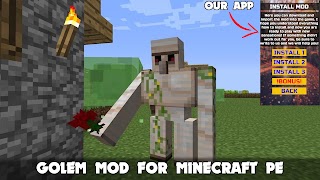 Iron Golem Mod Minecraft PE Ekran Görüntüsü 2