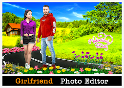 Girlfriend Photo Editor Cartaz