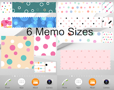 Sticky Memo Notepad *Dots* 4 Plakat