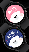 Cute Bear Watch Face screenshot 2