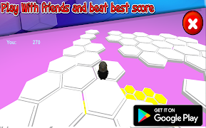 Try do not fall : Hex-a-gone ảnh chụp màn hình 5