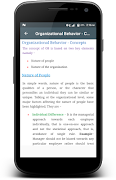 Organizational Behavior स्क्रीनशॉट 1