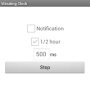 Vibrating Clock for smartwatch Affiche