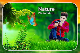 Garden Photo Editor 2018 تصوير الشاشة 1