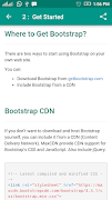 Bootstrap Tutorial 스크린샷 2