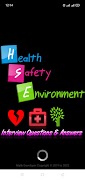 HSE Interview Question Answer 海報