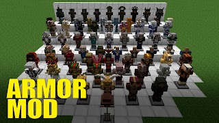 Armor Mod for Minecraft PE-poster