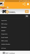 Mxtoolbox 스크린샷 2