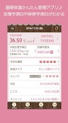楽天キレイドナビ：基礎体温グラフ,排卵日予測,生理管理 gönderen