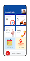 Track Employee Flutter Templat screenshot 1