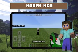 4 Schermata Morph Mod Skin Minecraft PE
