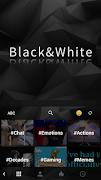 BlackWhite Tema Ekran Görüntüsü 2