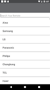 Aiwa TV Remote screenshot 1