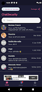 برنامه‌نما Chat Security عکس از صفحه