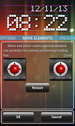 LED clock widget free capture d'écran 2