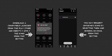 Gray Spirited Icon Pack स्क्रीनशॉट 5