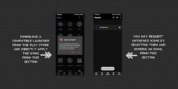 5 Schermata Gray Spirited Icon Pack