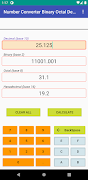 Number Converter Binary Octal  screenshot 5