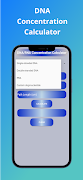 DNA Concentration Calculator imagem de tela 3