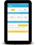 7 Schermata coffee logger