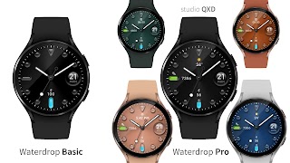 Waterdrop Basic Watch Face Screenshot 1