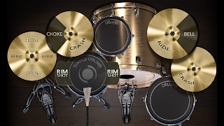 برنامه‌نما Simple Drums Deluxe - Drum Kit عکس از صفحه