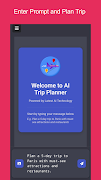 AI Trip Planner تصوير الشاشة 1