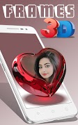 برنامه‌نما 3D Photo frames عکس از صفحه