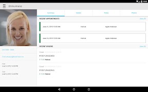7 Schermata Booker Mobile App
