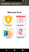 Fixed Matches Over Under 2.5 Tips screenshot 3